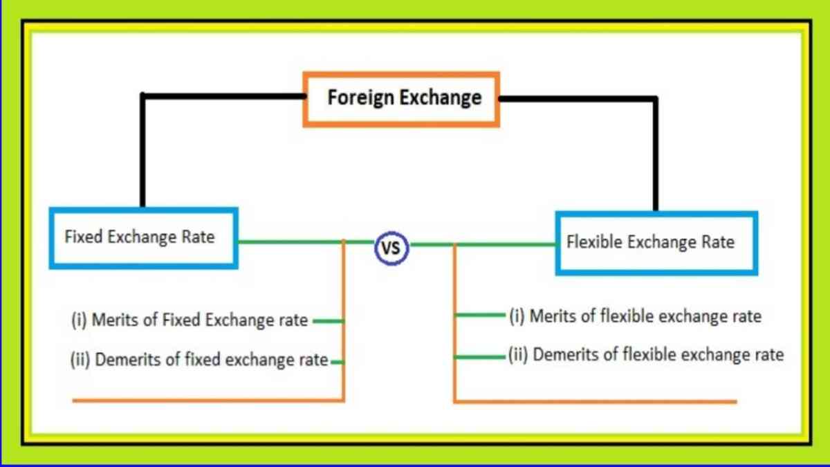 Fixed and Flexible Exchange Rate | Difference between Fixed and Flexible Exchange rate